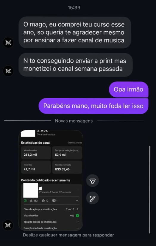 Resultado de aluno